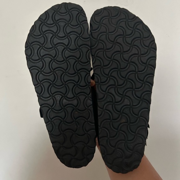 Birkenstock Leather high flower tassel sandals - Picture 9 of 9